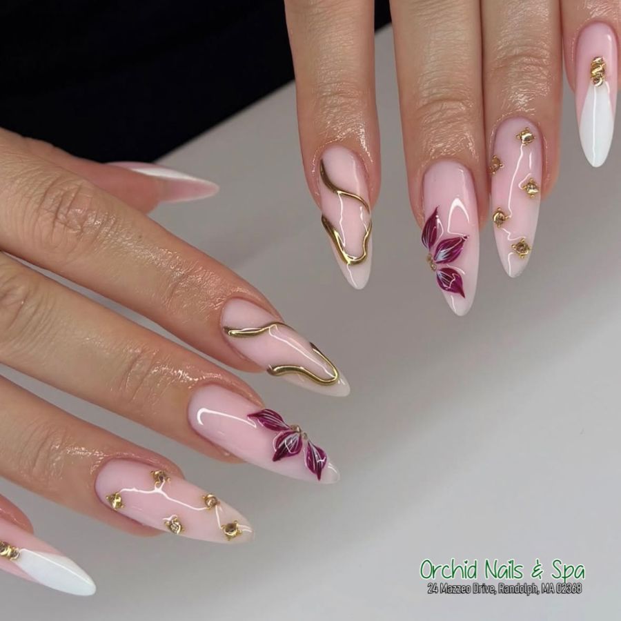 Nail salon & Nail art design photo | Orchid Nails & Spa in